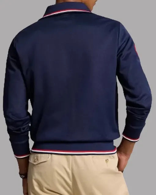 2024 Team USA Track Jacket In Navy Blue