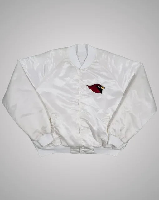 Arizona Cardinals 80s White Jacket