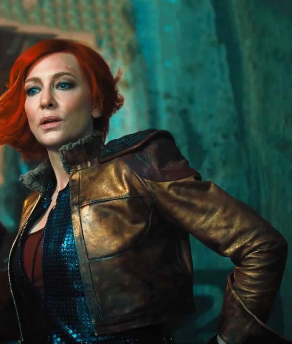 Cate Blanchett Borderlands Leather Jacket