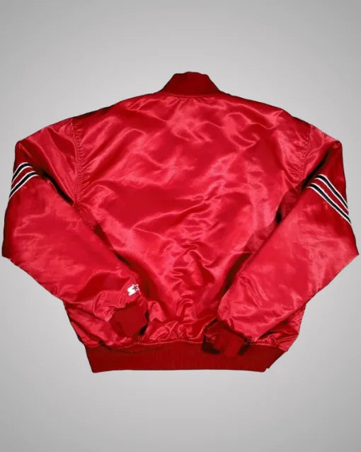 80s Arizona Cardinals Red Bomber Jacket