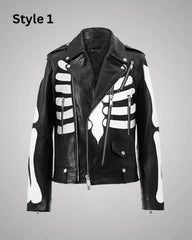 Axl Rose Skeleton Leather Jacket