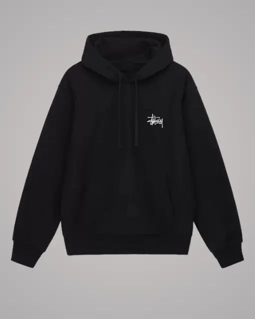 Basic Stussy Black Hoodie