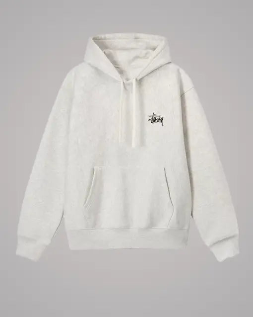 Basic Stussy Pullover Beige Hoodie