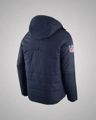 Bill Belichick New England Patriots Blue Jacket