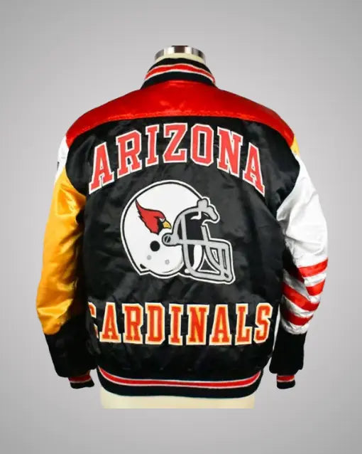 Arizona Cardinals Football Varsity Satin Jacket