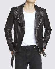 Black Moto Leather Jacket