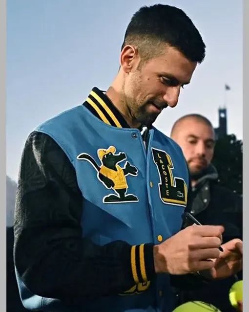 Djokovic Varsity Jacket