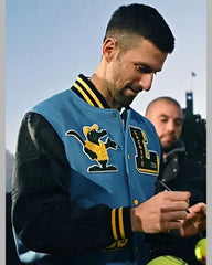 Djokovic Varsity Jacket