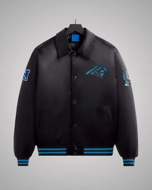 Shirt Collar Carolina Panthers Jacket