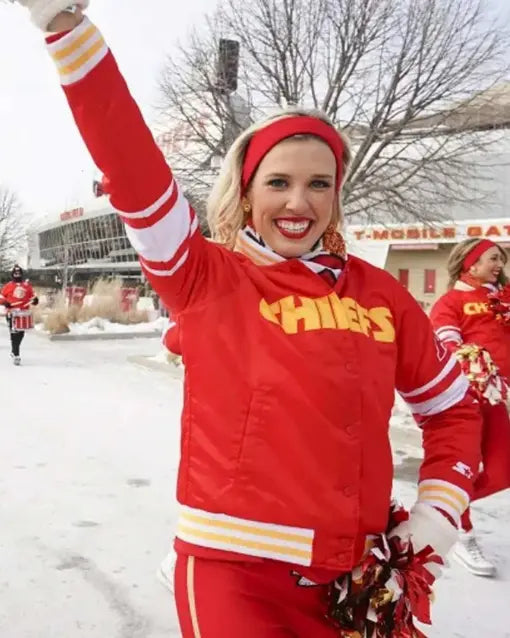 Cheerleaders Kansas City Chiefs Red Jacket