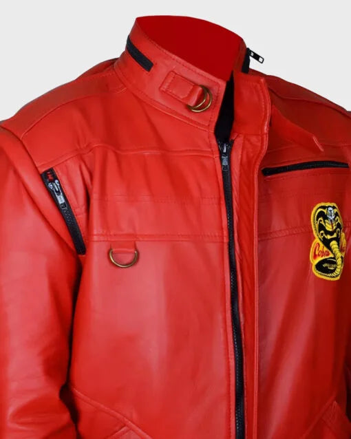 Cobra Kai Johnny Lawrence Red Jacket