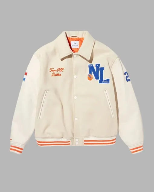 Denham Netherlands Olympic Team Varsity Jacket