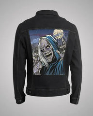 Creepshow Halloween Black Denim Jacket