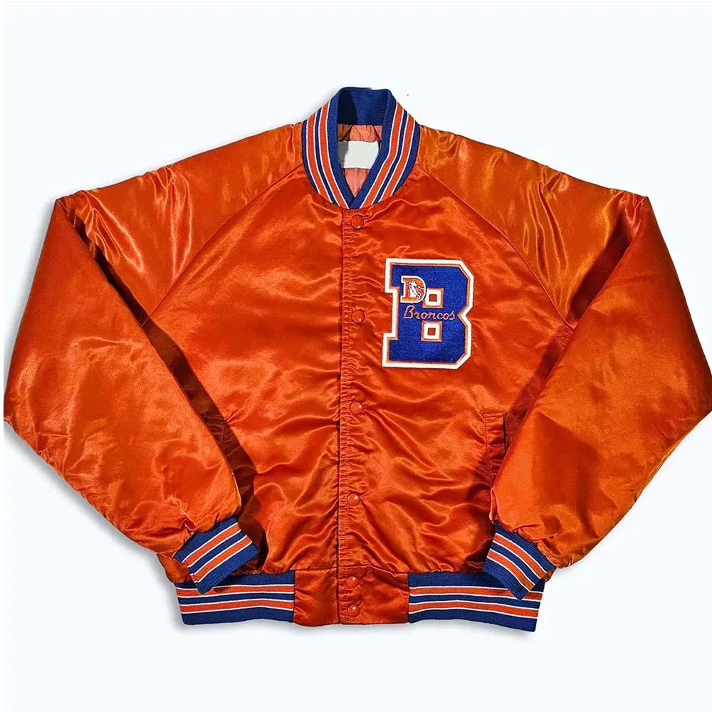 Denver Broncos 80s Orange Jacket