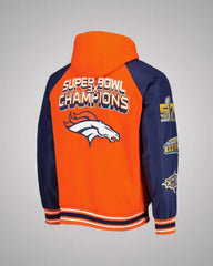 Denver Broncos 3X Champions hoodie jacket