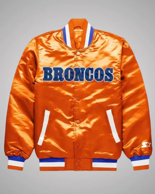 Exclusive Denver Broncos Orange Jacket