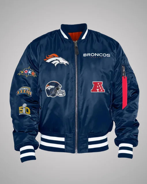 Denver Broncos MA-1 Bomber Jacket