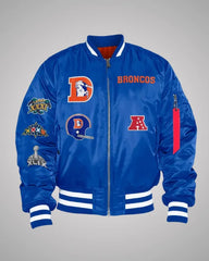 Denver Broncos Bomber MA-1 Jacket