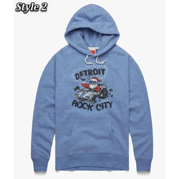 Detroit Lions Blue Hoodie