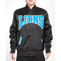 Detroit Lions Crest Emblem Jacket