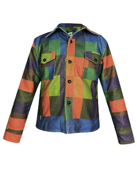 Julien Multicolored Check Jacket