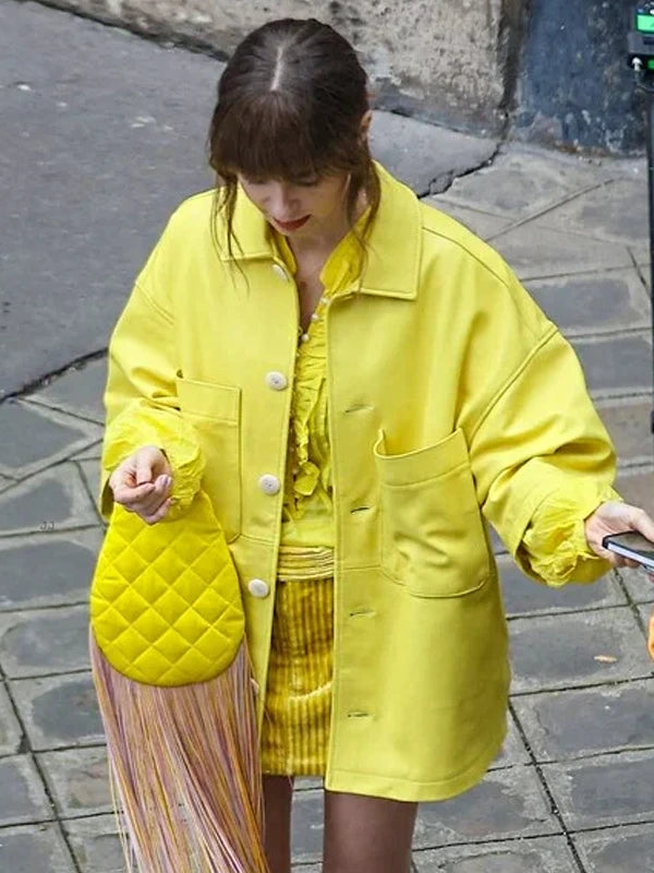 Yellow Jacket Emily In Paris