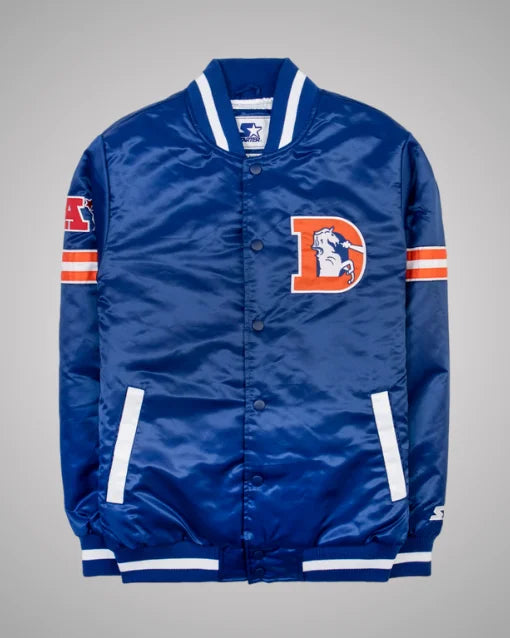 Exclusive Denver Broncos Blue Jacket