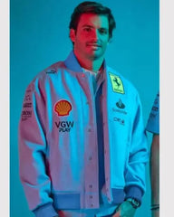 Ferrari Miami Grand Prix Blue Jacket