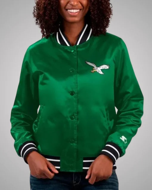 Green Philadelphia Eagles Full Count Jacket