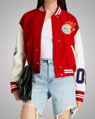 Gigi Hadid Meteor Shower Varsity Jacket