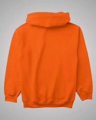 Halloween Pumpkin Fleece Orange Hoodie