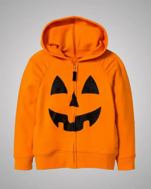 Halloween Pumpkin Orange Hoodie