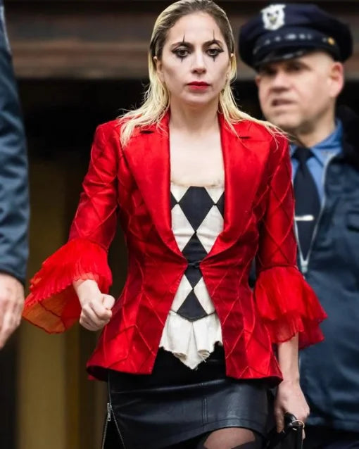 Joker 2 Harley Quinn Red Blazer