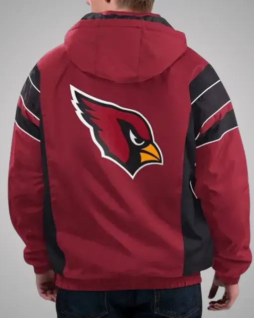 Home Team Arizona Cardinals Half-Zip Hoodie Jacket