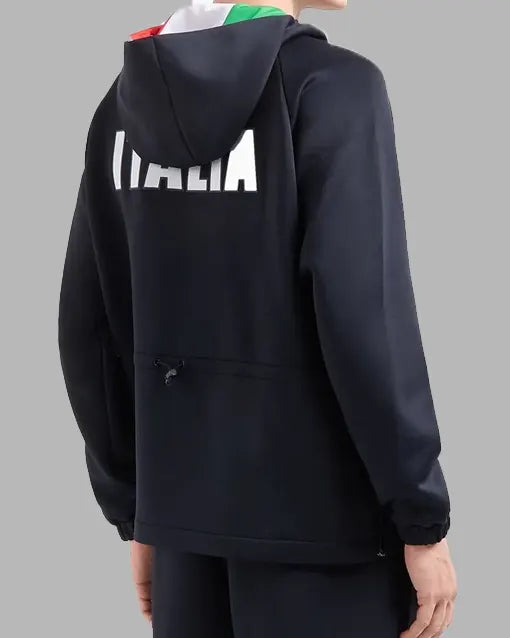 Italia Zip Up Hoodie Paris 2024