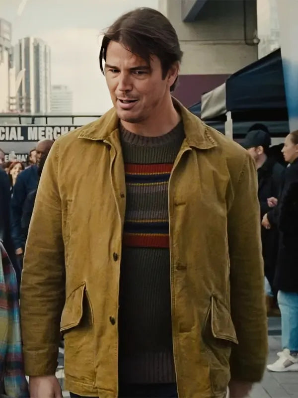 Josh Hartnett Trap 2024 Brown Jacket