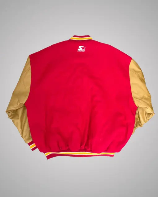 Kansas City Chiefs 90s Red Varsity Jacket