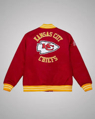 Kansas City Chiefs Heavyweight Red Satin Jacket