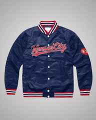 Heart Navy Blue Kansas City Jacket