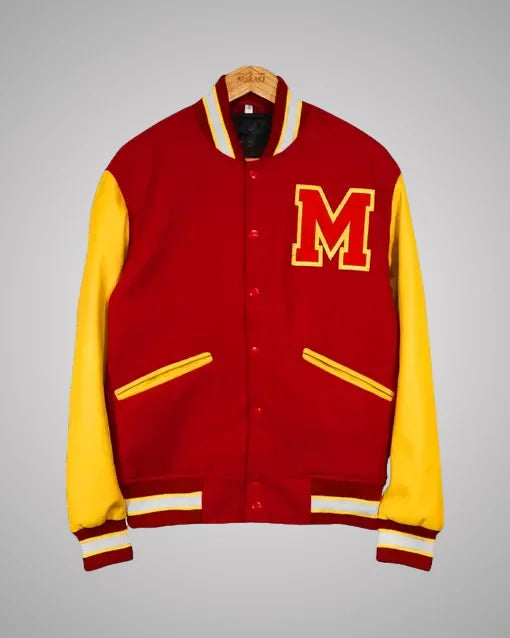 M Logo Thriller Michael Jackson Varsity Jacket