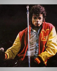 Thriller M Logo Michael Jackson Varsity Jacket