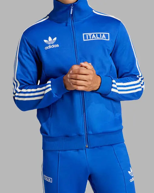 National Football Team Italy Blue Jacket