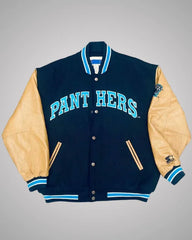 90s Carolina Panthers Varsity Jacket