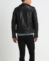 Notch Biker Black Jacket