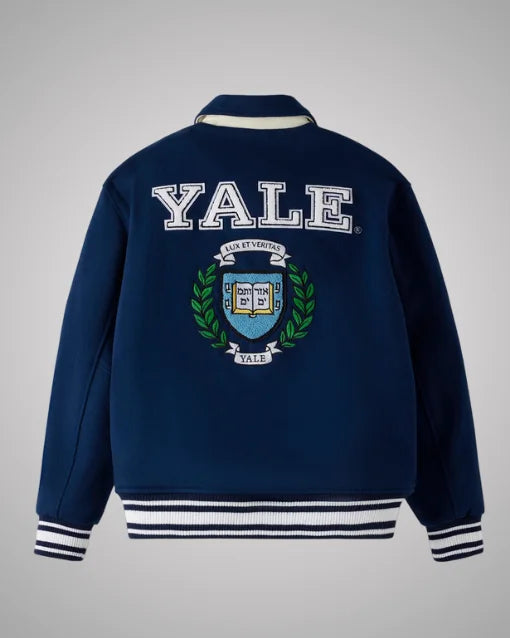 OVO Campus Yale Blue Varsity Jacket