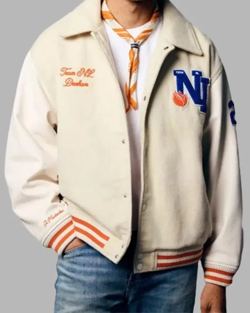 Denham Netherlands Olympic Team Varsity Jacket