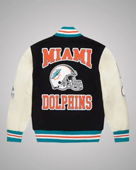 OVO X Miami Dolphins Varsity Jacket