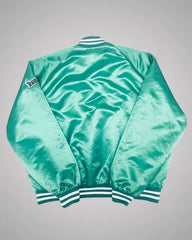 1980’s Philadelphia Eagles Green Satin Bomber Jacket