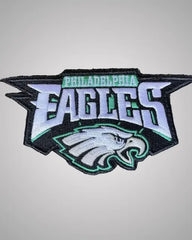 Philadelphia Eagles Gray and Green Varsity Jacket