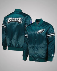 Green Philadelphia Eagles The Pick and Roll Jacket